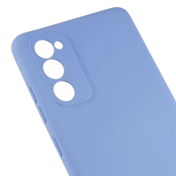 For Samsung Galaxy S20 FE 4G / FE 5G / S20 Lite / S20 FE 2022 TPU Phone Case Liquid Silicone Texture 2.0mm Thick Anti-Scratch Cover