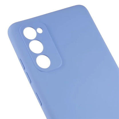 For Samsung Galaxy S20 FE 4G / FE 5G / S20 Lite / S20 FE 2022 TPU Phone Case Liquid Silicone Texture 2.0mm Thick Anti-Scratch Cover
