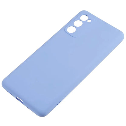 For Samsung Galaxy S20 FE 4G / FE 5G / S20 Lite / S20 FE 2022 TPU Phone Case Liquid Silicone Texture 2.0mm Thick Anti-Scratch Cover