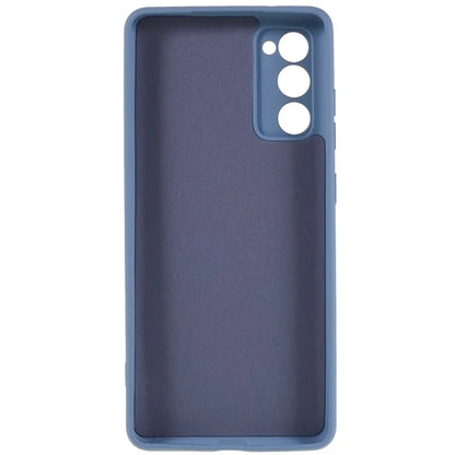 For Samsung Galaxy A03s (164.2 x 75.9 x 9.1mm) Soft TPU Phone Case 2.0mm Thick Smooth Liquid Silicone Texture Shockproof Back Cover