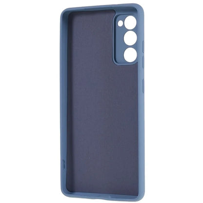 For Samsung Galaxy A03s (164.2 x 75.9 x 9.1mm) Soft TPU Phone Case 2.0mm Thick Smooth Liquid Silicone Texture Shockproof Back Cover