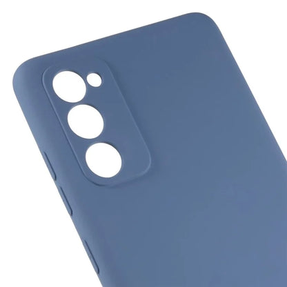 For Samsung Galaxy A03s (164.2 x 75.9 x 9.1mm) Soft TPU Phone Case 2.0mm Thick Smooth Liquid Silicone Texture Shockproof Back Cover