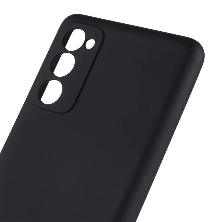 For Samsung Galaxy A03s (164.2 x 75.9 x 9.1mm) Soft TPU Phone Case 2.0mm Thick Smooth Liquid Silicone Texture Shockproof Back Cover