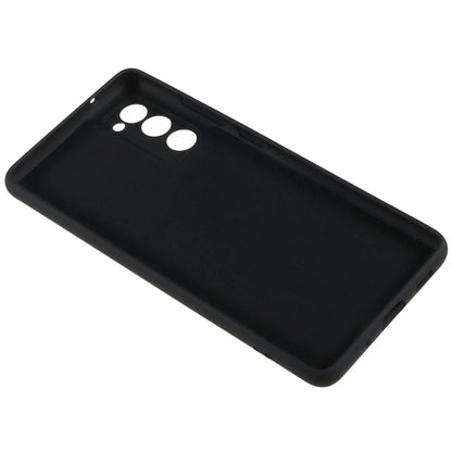 For Samsung Galaxy A03s (164.2 x 75.9 x 9.1mm) Soft TPU Phone Case 2.0mm Thick Smooth Liquid Silicone Texture Shockproof Back Cover