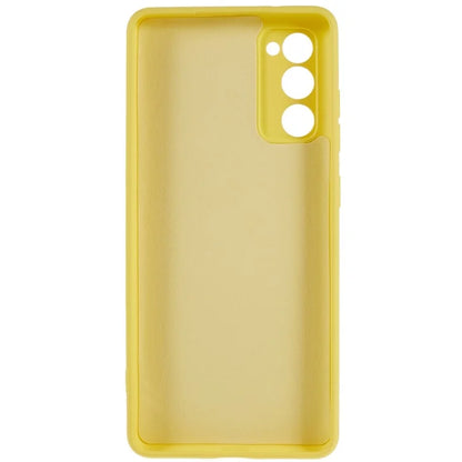 For Samsung Galaxy A03s (164.2 x 75.9 x 9.1mm) Soft TPU Phone Case 2.0mm Thick Smooth Liquid Silicone Texture Shockproof Back Cover