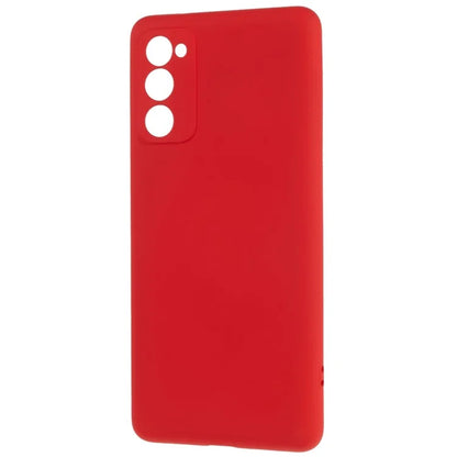 For Samsung Galaxy A03s (166.5 x 75.98 x 9.14mm) Camera Protection TPU Phone Case Liquid Silicone Texture 2.0mm Thick Shock Absorption Cover