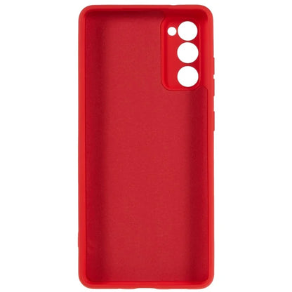 For Samsung Galaxy A03s (166.5 x 75.98 x 9.14mm) Camera Protection TPU Phone Case Liquid Silicone Texture 2.0mm Thick Shock Absorption Cover