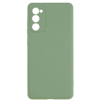 For Samsung Galaxy A03s (166.5 x 75.98 x 9.14mm) Camera Protection TPU Phone Case Liquid Silicone Texture 2.0mm Thick Shock Absorption Cover