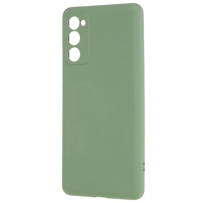 For Samsung Galaxy A03s (166.5 x 75.98 x 9.14mm) Camera Protection TPU Phone Case Liquid Silicone Texture 2.0mm Thick Shock Absorption Cover