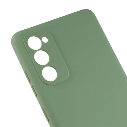 For Samsung Galaxy A03s (166.5 x 75.98 x 9.14mm) Camera Protection TPU Phone Case Liquid Silicone Texture 2.0mm Thick Shock Absorption Cover