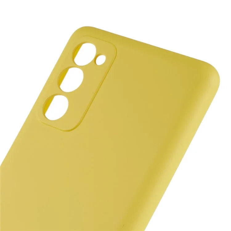 For Samsung Galaxy A03s (166.5 x 75.98 x 9.14mm) Camera Protection TPU Phone Case Liquid Silicone Texture 2.0mm Thick Shock Absorption Cover