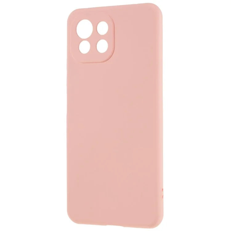 For Xiaomi Mi 11 Lite 4G / 5G / 11 Lite 5G NE 2.0mm Thick TPU Phone Case Liquid Silicone Texture Drop Protective Cover