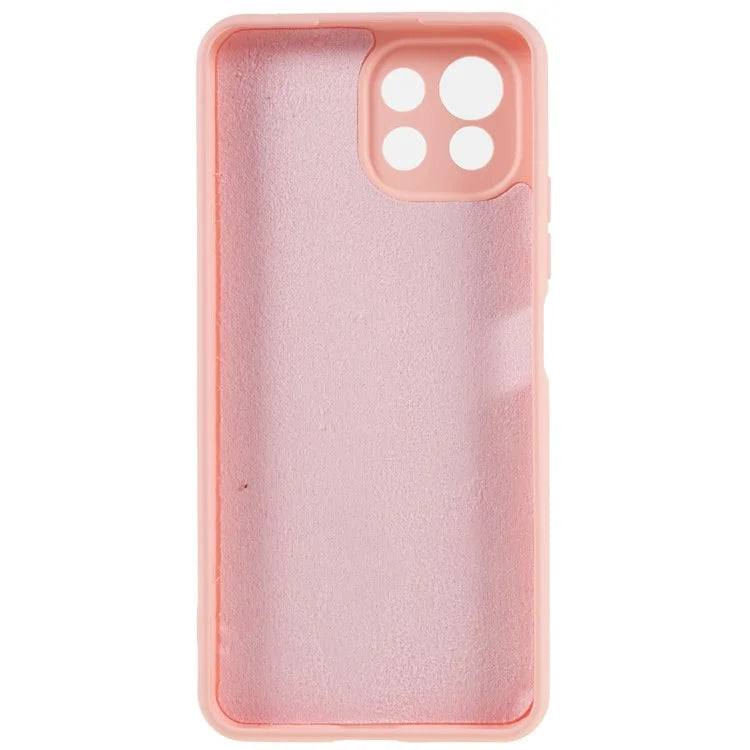 For Xiaomi Mi 11 Lite 4G / 5G / 11 Lite 5G NE 2.0mm Thick TPU Phone Case Liquid Silicone Texture Drop Protective Cover