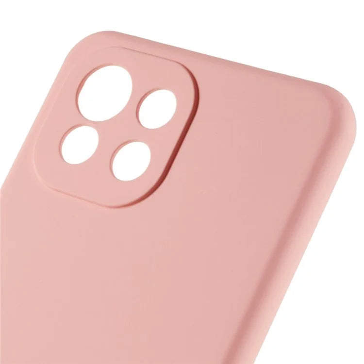 For Xiaomi Mi 11 Lite 4G / 5G / 11 Lite 5G NE 2.0mm Thick TPU Phone Case Liquid Silicone Texture Drop Protective Cover