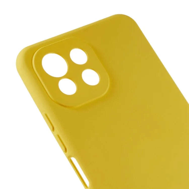 For Xiaomi Mi 11 Lite 4G / 5G / 11 Lite 5G NE 2.0mm Thick TPU Phone Case Liquid Silicone Texture Drop Protective Cover