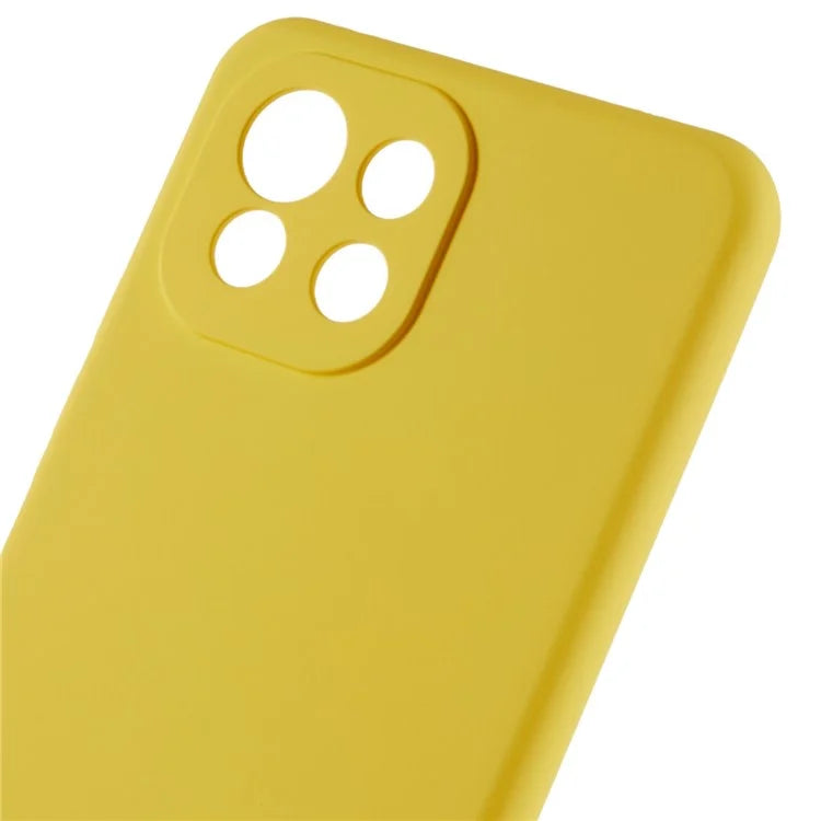 For Xiaomi Mi 11 Lite 4G / 5G / 11 Lite 5G NE 2.0mm Thick TPU Phone Case Liquid Silicone Texture Drop Protective Cover