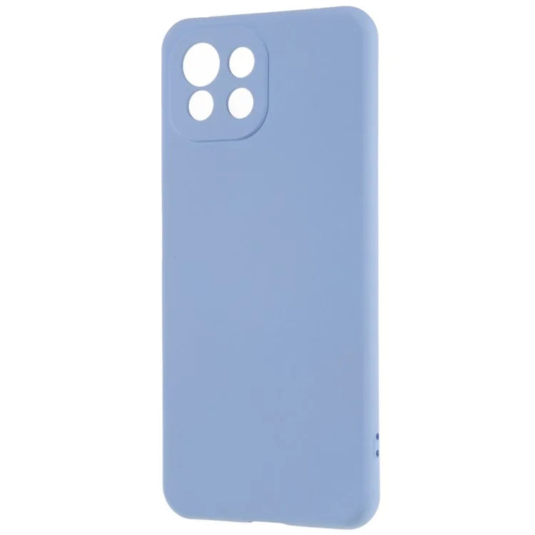 For Xiaomi Mi 11 Lite 4G / 5G / 11 Lite 5G NE 2.0mm Thick TPU Phone Case Liquid Silicone Texture Drop Protective Cover