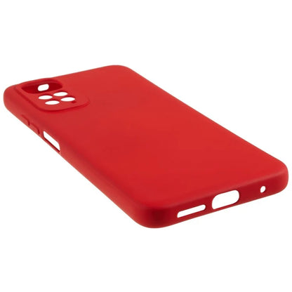 For Xiaomi Redmi Note 11S 4G Liquid Silicone Texture Feeling Phone Anti-drop Cover 2.0mm Thick Arc Edge TPU Case