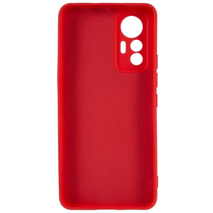 For Xiaomi 12 Lite 5G Arc Edge TPU Back Case 2.0mm Thick Liquid Silicone Texture Protective Cover
