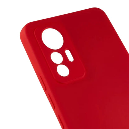 For Xiaomi 12 Lite 5G Arc Edge TPU Back Case 2.0mm Thick Liquid Silicone Texture Protective Cover