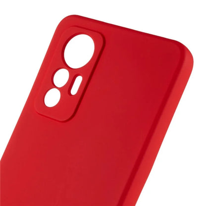 For Xiaomi 12 Lite 5G Arc Edge TPU Back Case 2.0mm Thick Liquid Silicone Texture Protective Cover