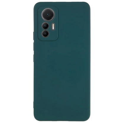 For Xiaomi 12 Lite 5G Arc Edge TPU Back Case 2.0mm Thick Liquid Silicone Texture Protective Cover
