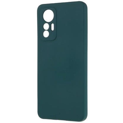 For Xiaomi 12 Lite 5G Arc Edge TPU Back Case 2.0mm Thick Liquid Silicone Texture Protective Cover