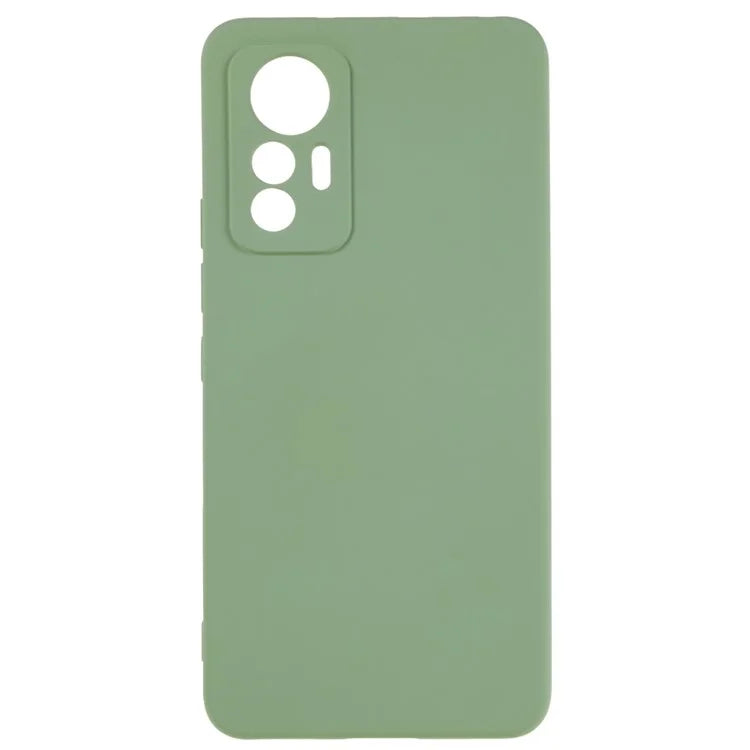 For Xiaomi 12 Lite 5G Arc Edge TPU Back Case 2.0mm Thick Liquid Silicone Texture Protective Cover