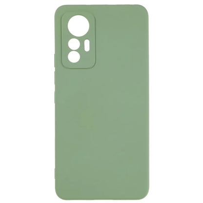 For Xiaomi 12 Lite 5G Arc Edge TPU Back Case 2.0mm Thick Liquid Silicone Texture Protective Cover