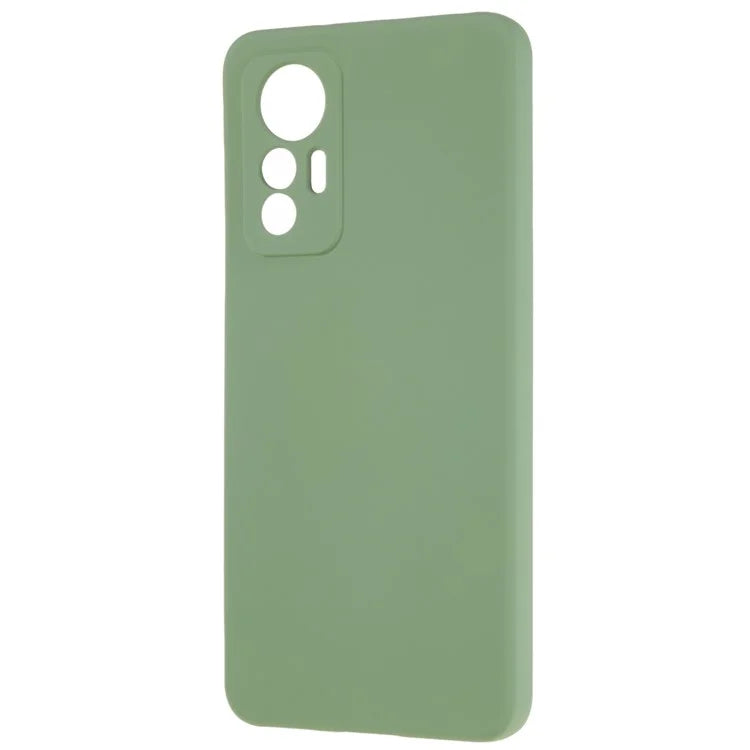 For Xiaomi 12 Lite 5G Arc Edge TPU Back Case 2.0mm Thick Liquid Silicone Texture Protective Cover