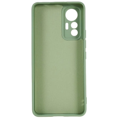For Xiaomi 12 Lite 5G Arc Edge TPU Back Case 2.0mm Thick Liquid Silicone Texture Protective Cover