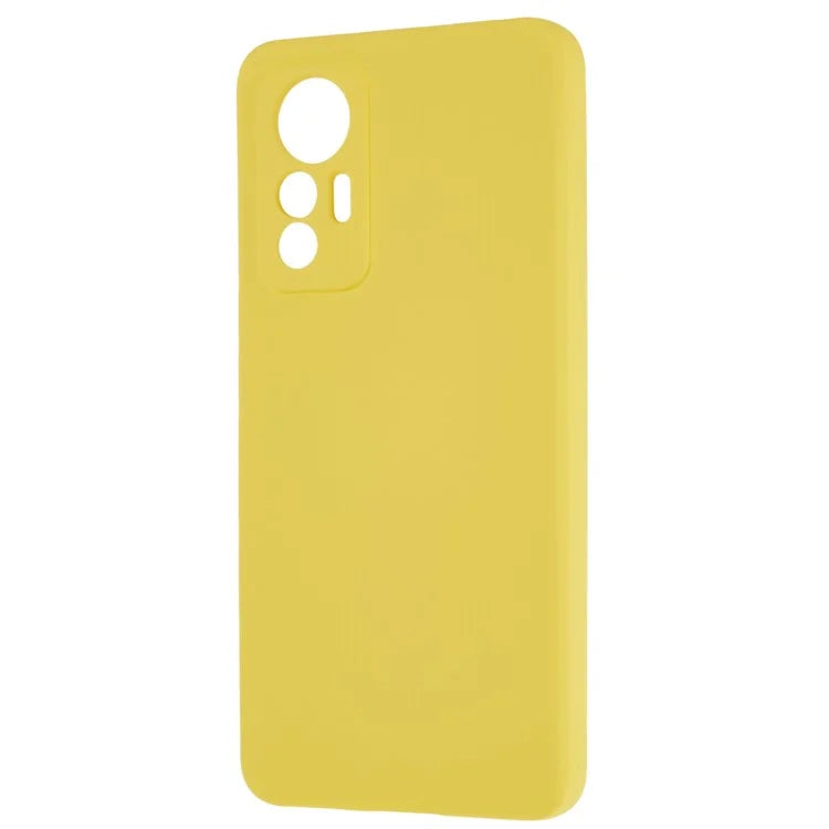 For Xiaomi 12 Lite 5G Arc Edge TPU Back Case 2.0mm Thick Liquid Silicone Texture Protective Cover