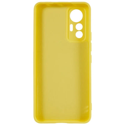 For Xiaomi 12 Lite 5G Arc Edge TPU Back Case 2.0mm Thick Liquid Silicone Texture Protective Cover
