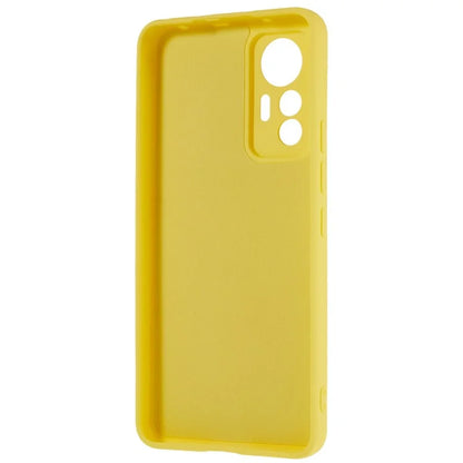 For Xiaomi 12 Lite 5G Arc Edge TPU Back Case 2.0mm Thick Liquid Silicone Texture Protective Cover