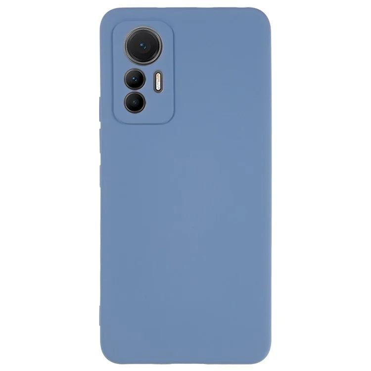 For Xiaomi 12 Lite 5G Arc Edge TPU Back Case 2.0mm Thick Liquid Silicone Texture Protective Cover