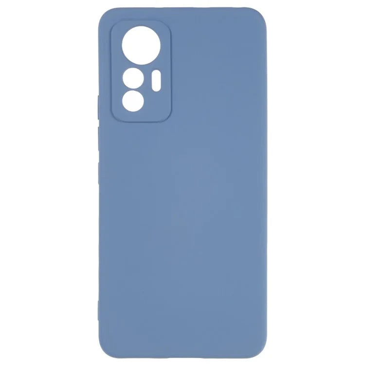 For Xiaomi 12 Lite 5G Arc Edge TPU Back Case 2.0mm Thick Liquid Silicone Texture Protective Cover