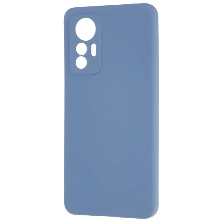 For Xiaomi 12 Lite 5G Arc Edge TPU Back Case 2.0mm Thick Liquid Silicone Texture Protective Cover