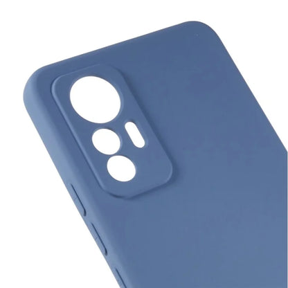 For Xiaomi 12 Lite 5G Arc Edge TPU Back Case 2.0mm Thick Liquid Silicone Texture Protective Cover