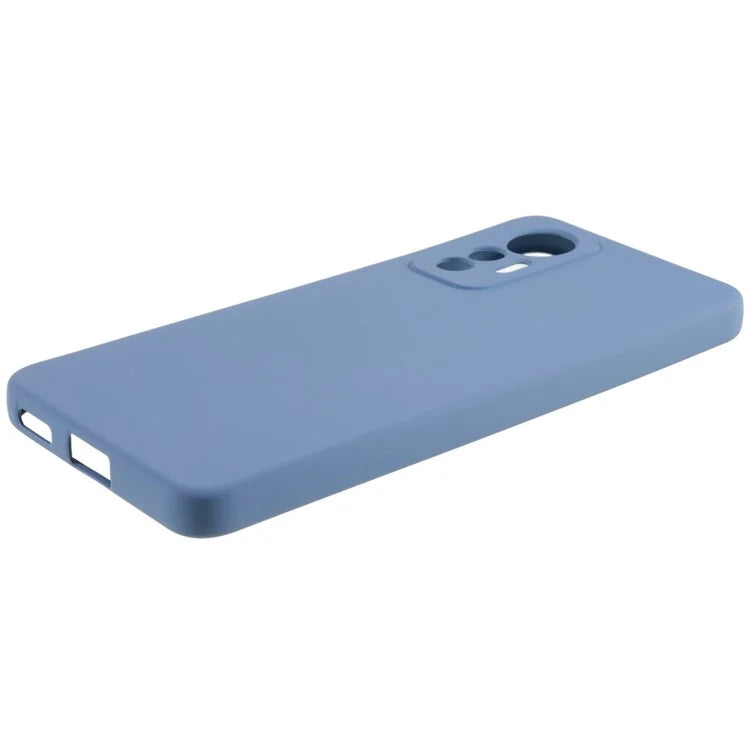 For Xiaomi 12 Lite 5G Arc Edge TPU Back Case 2.0mm Thick Liquid Silicone Texture Protective Cover