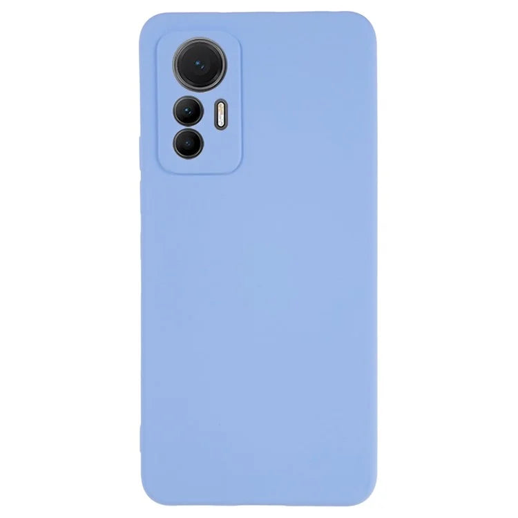 For Xiaomi 12 Lite 5G Arc Edge TPU Back Case 2.0mm Thick Liquid Silicone Texture Protective Cover