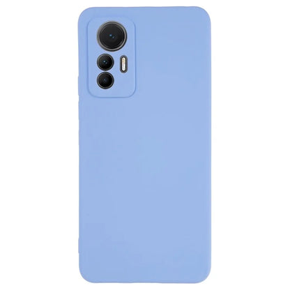 For Xiaomi 12 Lite 5G Arc Edge TPU Back Case 2.0mm Thick Liquid Silicone Texture Protective Cover