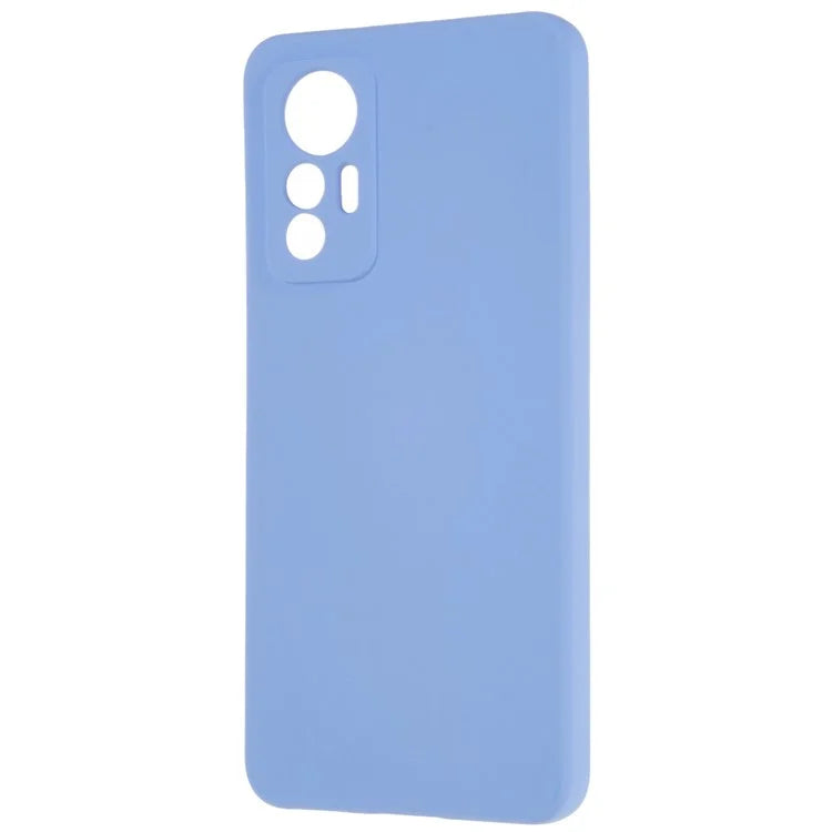 For Xiaomi 12 Lite 5G Arc Edge TPU Back Case 2.0mm Thick Liquid Silicone Texture Protective Cover