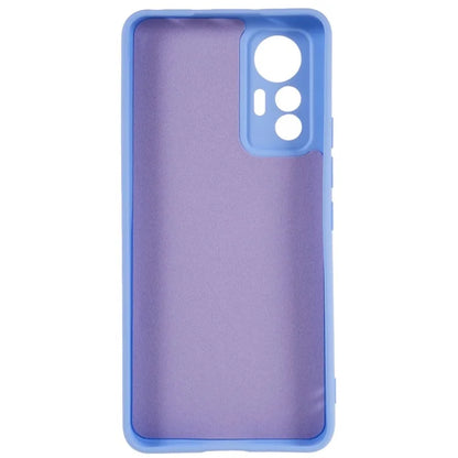 For Xiaomi 12 Lite 5G Arc Edge TPU Back Case 2.0mm Thick Liquid Silicone Texture Protective Cover