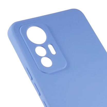 For Xiaomi 12 Lite 5G Arc Edge TPU Back Case 2.0mm Thick Liquid Silicone Texture Protective Cover