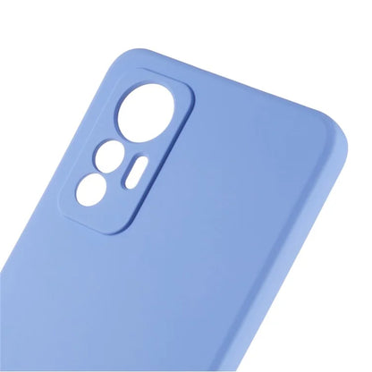 For Xiaomi 12 Lite 5G Arc Edge TPU Back Case 2.0mm Thick Liquid Silicone Texture Protective Cover