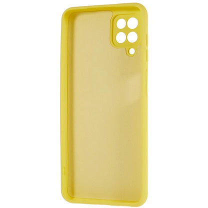 For Samsung Galaxy A12 / M12 / A12 Nacho 4G Liquid Silicone Texture Cellphone Drop-proof Cover 2.0mm Thick Arc Edge TPU Case