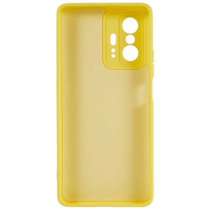 For Xiaomi 11T 5G / 11T Pro 5G Solid Color Liquid Silicone Texture Phone Cover 2.0mm Thick Arc Edge TPU Anti-scratch Case