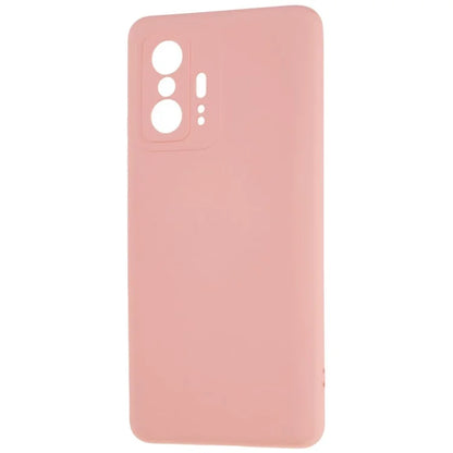 For Xiaomi 11T 5G / 11T Pro 5G Solid Color Liquid Silicone Texture Phone Cover 2.0mm Thick Arc Edge TPU Anti-scratch Case