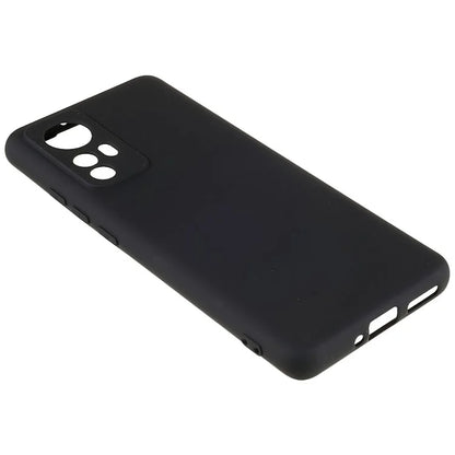 For Xiaomi 12 5G / 12X 5G / 12S 5G Soft TPU Liquid Silicone Texture Phone Case 2.0mm Thick Arc Edge Anti-Scratch Cover