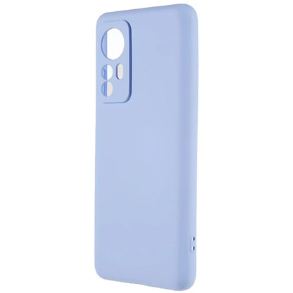 For Xiaomi 12 5G / 12X 5G / 12S 5G Soft TPU Liquid Silicone Texture Phone Case 2.0mm Thick Arc Edge Anti-Scratch Cover